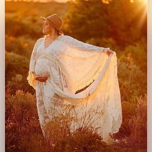 NWT Boho Crochet Dress